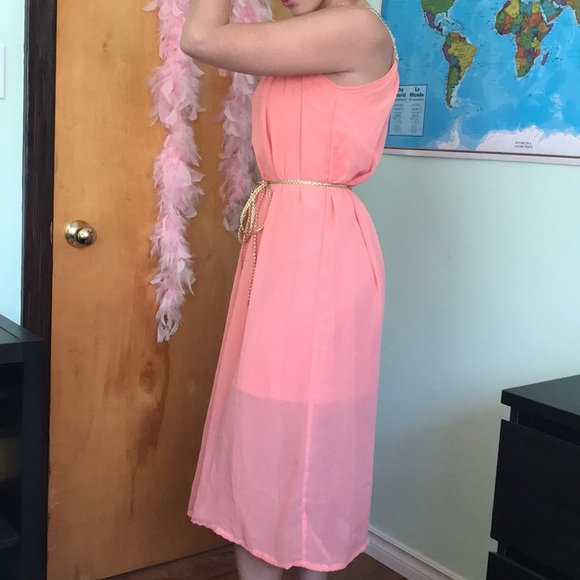 Peach Formal Dress - Picture 8 of 8